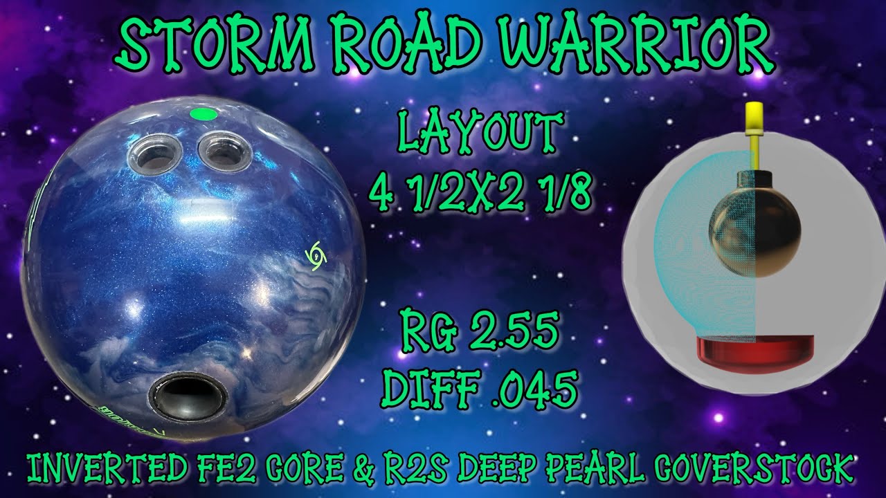 Storm Road Warrior Bowling Ball Review - YouTube