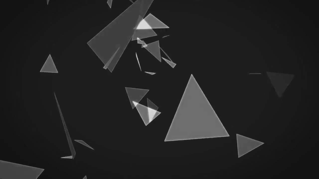 Free Abstract Triangles Background Loop HD - YouTube