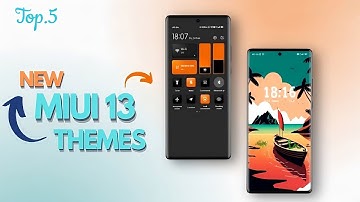 5 New MIUI 13 Themes with Control Center support | Best MIUI Themes for Xiaomi, Poco MIUI 13