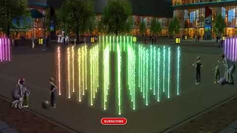 Sàn nhạc nước bể hình vuông - Thi công lắp đặt sàn nhạc nước chuyên nghiệp