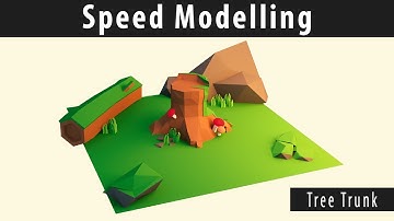 [Speed Modelling] - Tree Trunk