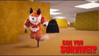 Playing backrooms survival - nextbots (fortnite)