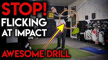 Stop Flicking The Club At Impact! Awesome Drill - Swing Quest Series