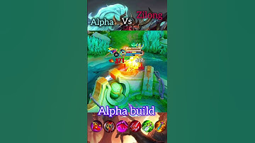 Alpha vs Zilong Mlbb #alpha #zilong #mlbb #shorts