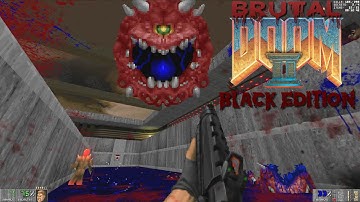 Brutal Doom Black Edition 3.2c - The Ultimate Doom II | Level 2: Underhalls | 4K/60