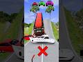Big Small Bus &amp; Cars vs Boat - Beamng Drive - #shorts #beamngdrive #trending