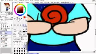 Урок по раскраске кожи в Easy Paint Tool SAI часть 2 Урок по раскраске кожи в Easy Paint Tool SAI часть 2