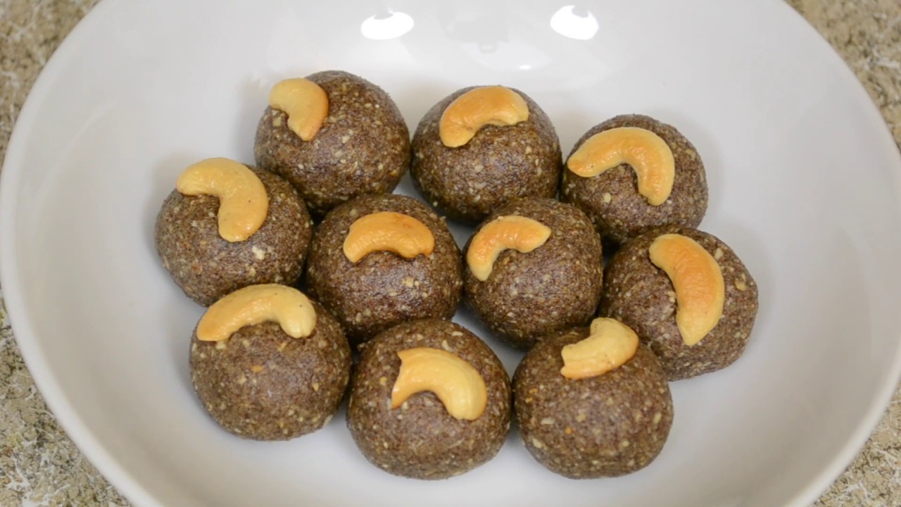 Ragi Oats Laddu with Jaggery Light, delicious and healthy YouTube