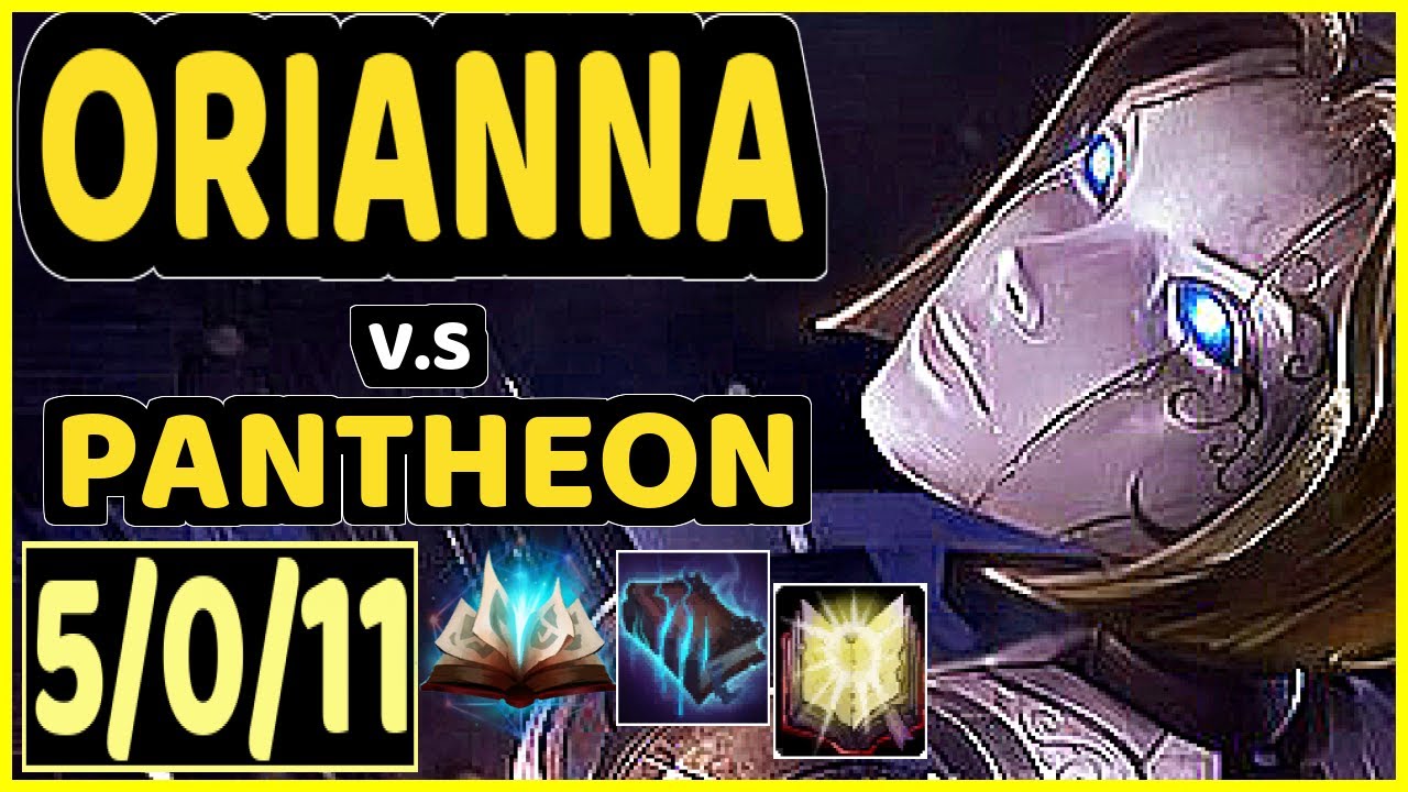 DOPA (APDO) (ORIANNA) vs PANTHEON - 5/0/11 KDA MID CHALLENGER GAMEPLAY - KR