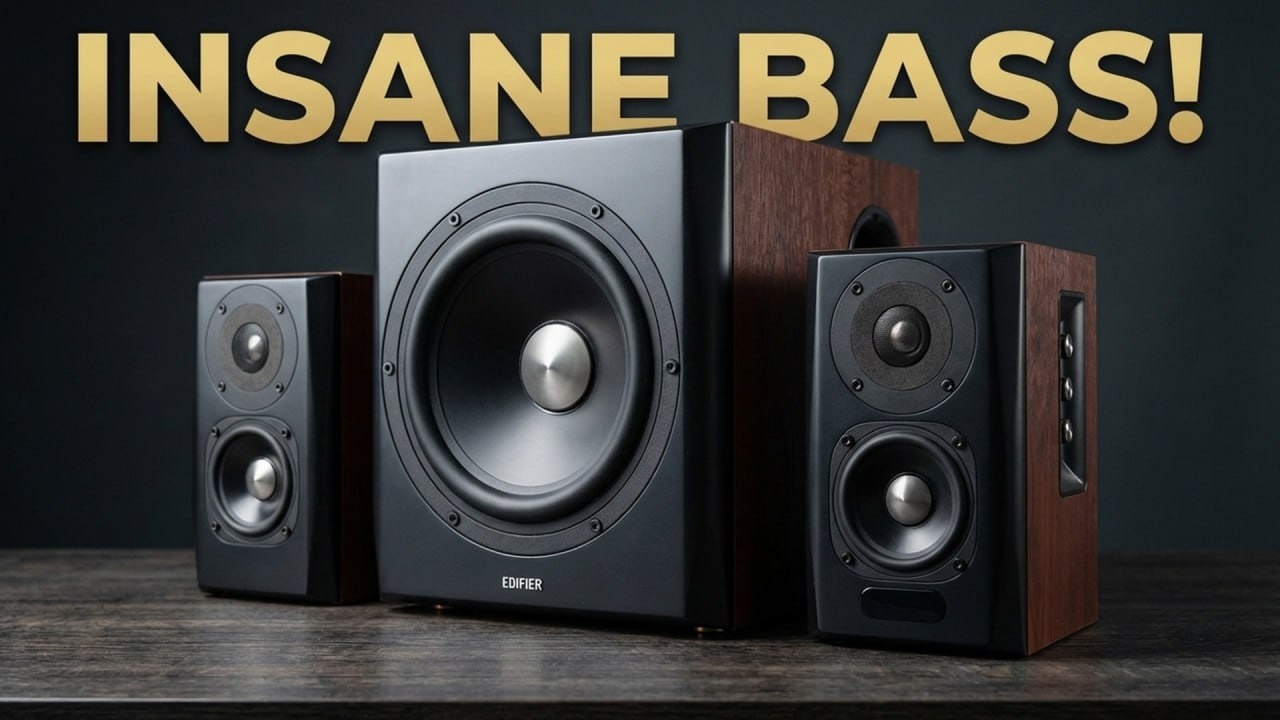 I Didn't Expect This… Edifier S350DB Review - YouTube