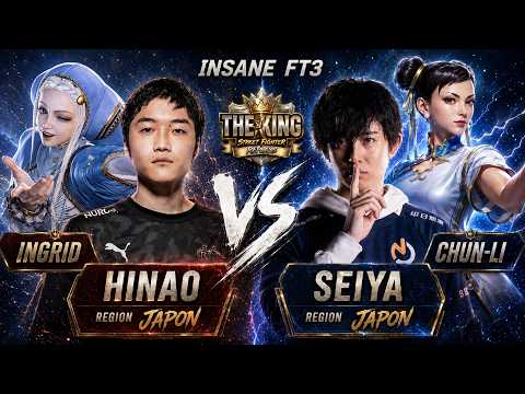SF6  ▰ HINAO (Ingrid) vs SEIYA (Chun-li) INSANE MATCH ▰ Street Fighter 6