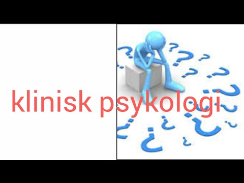 Klinisk psykologi - Psykologi 2a