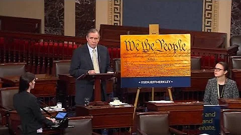 Here’s What Merkley’s Overnight Senate Speech Was About