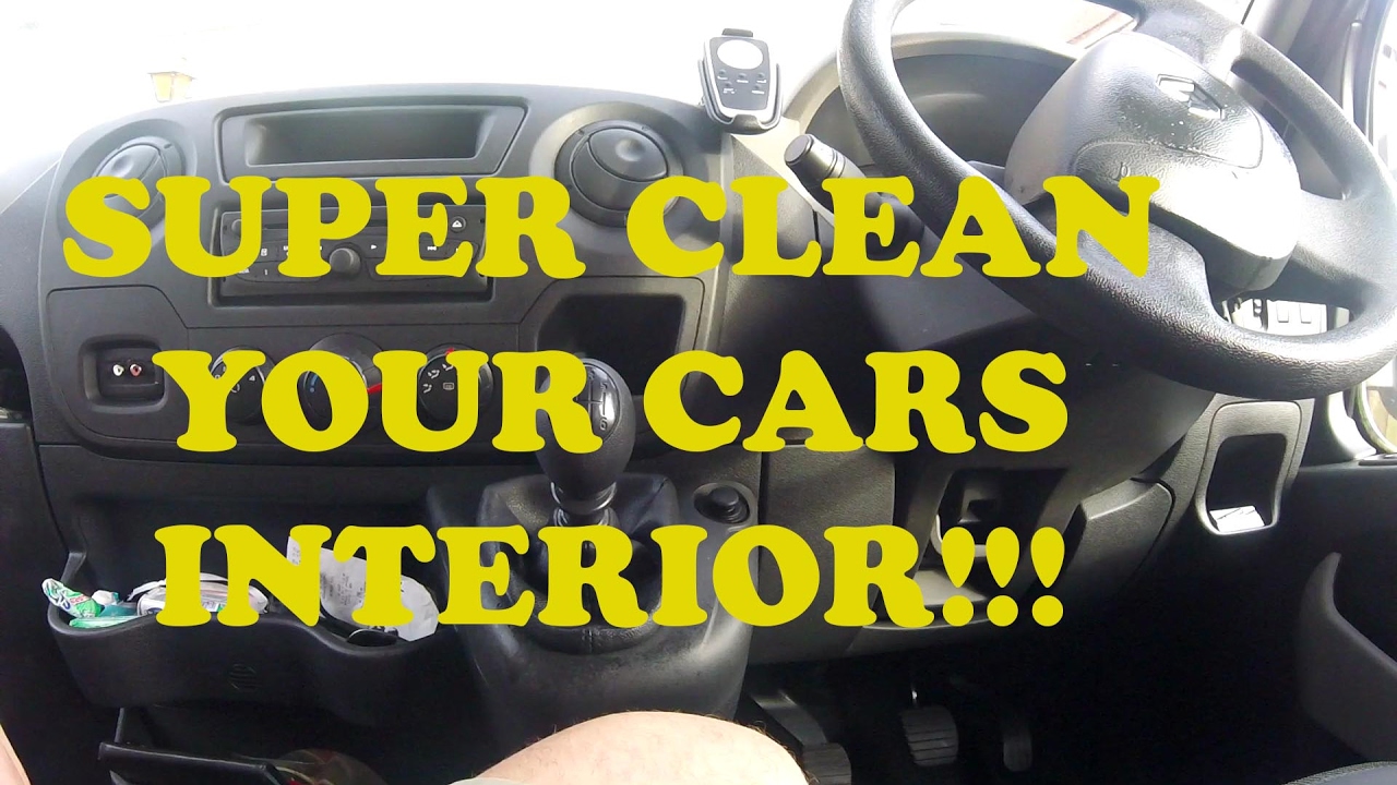 How to super clean your car interior. - YouTube