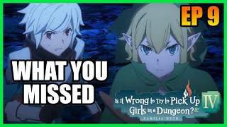 The Birth of Despair - Cuts and Changes - DanMachi Season 4 - Episode 9