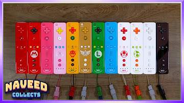 Every Official Wii Remote Color Variant from Nintendo... (almost)