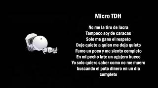 Micro TDH - Aqui Estoy [Letra] [Trap Venezolano] chords