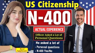 NEW! US Citizenship Interview (Actual Case) 2024 Questions & Answers Practice | N400 Naturalization