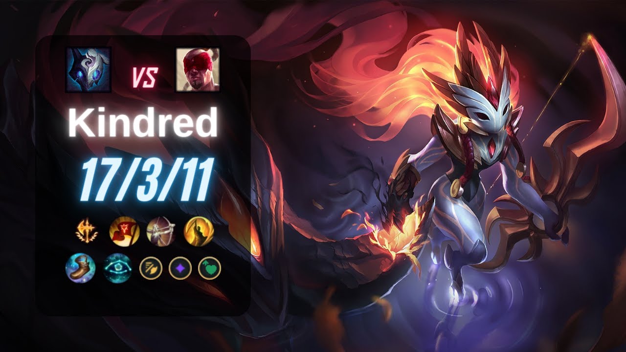 KINDRED JUNGLE vs LEE SIN - EUW LoL Challenger Patch 14.4