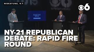 NY-21 Republican Debate: Rapid fire round
