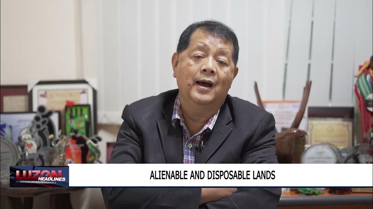 Alienable and disposable lands YouTube