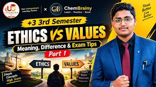 +3 3rd Semester Ethics & Values | Ethics & Human Values Explained 🔥 | Part 1