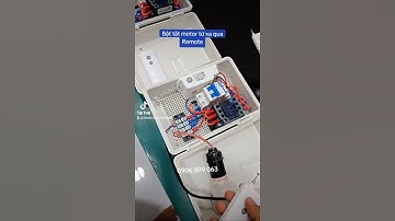 Bật tắt môtơ tưới cây từ xa 100m-1000m. 220V, công suất 2HP - 5HP #thietbidienthanhtam #battatmotor