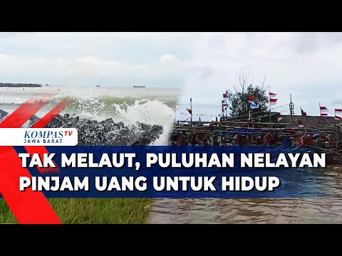 Cuaca Buruk, Nelayan Di Indramayu Enggan Melaut