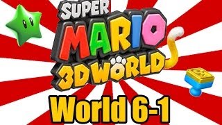 Super Mario 3D World - Clear Pipe Cruise (World 6-1)
