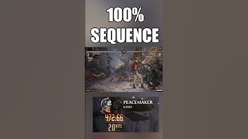 100% COMBO… PEACEMAKER #DLC #MORTALKOMBAT1 #MK1