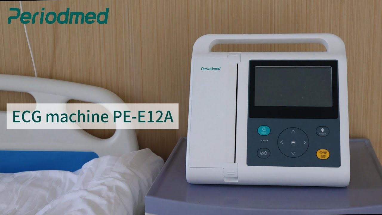 New PE-E12A Portable ECG Monitor - YouTube