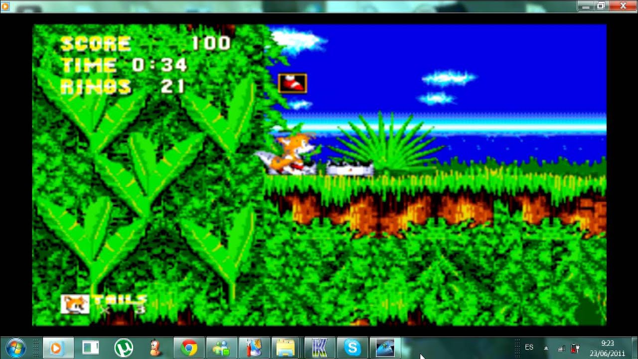 Sonic 3 gameplay : tails - YouTube