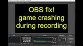 Obs Crashes Minecraft I Fixed It D Youtube Obs Crashes Minecraft I Fixed It D Youtube