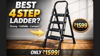 Allfold 4-Step Folding Ladder Review: Best Heavy Duty Ladder for Home & Office #fan 150kg Capacity!