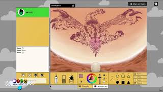 [◉ Live] Drawing Session in Scribble It's Free Draw Mode (Pink Rathian) (Feb 16, 2022) #ScribbleIt