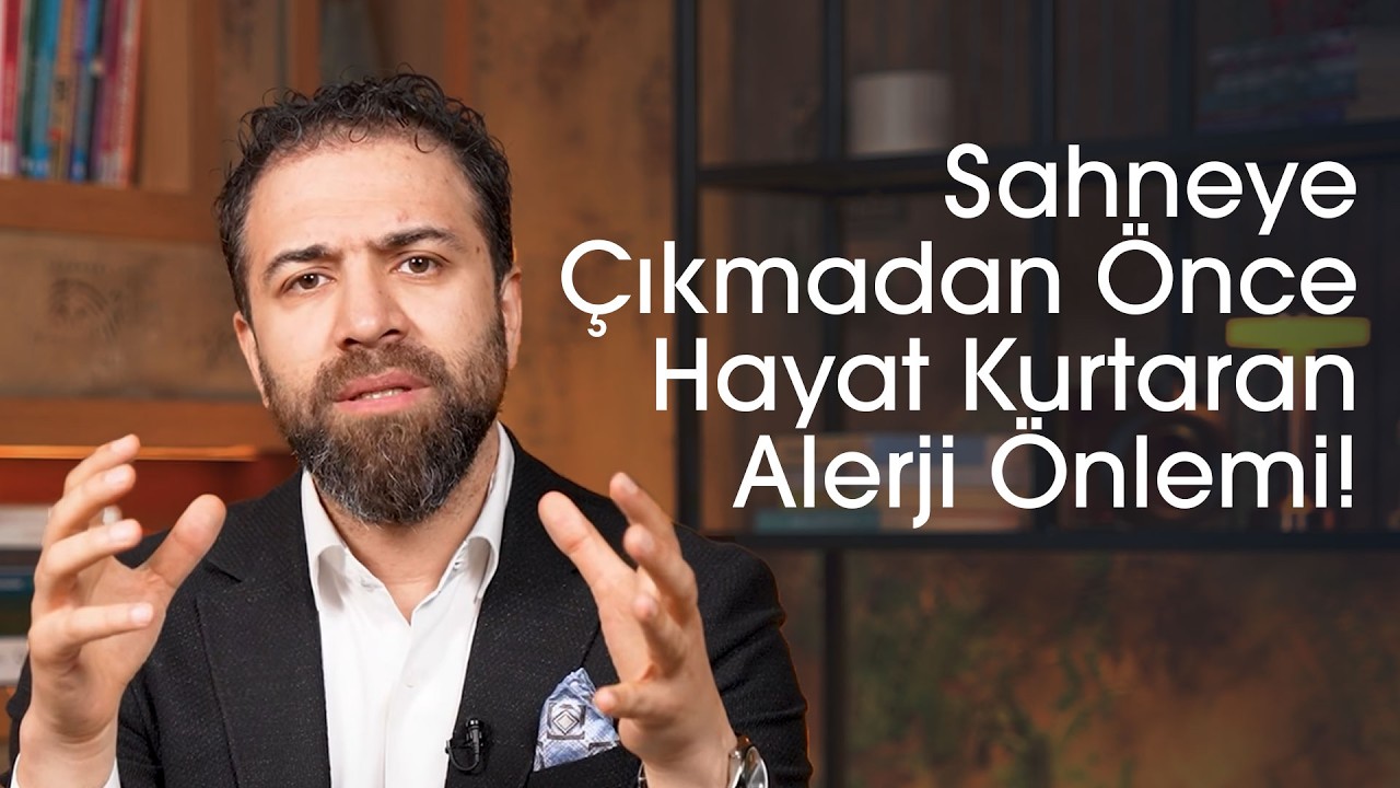 Alerjik ses kısıklığı yaşayan sanatçı için sahne öncesi ses bakımı - Doç. Dr. Necati Enver