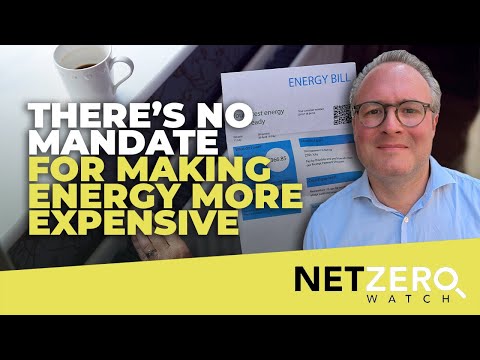 There’s no mandate for making energy more expensive