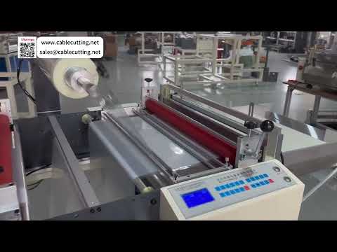 Pre Film Tearing Fully Automatic PET Film Sheet Cutting Processing Operations Tools Set