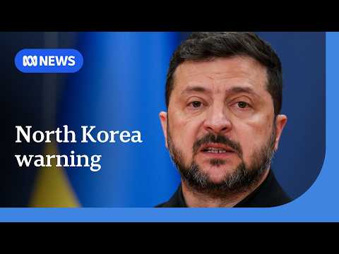 Zelenskyy warns 50,000 North <strong>Korean</strong> soldiers could be deployed to help Russia | ABC NEWS