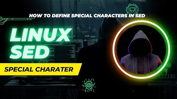Linux SED | Special character substitution using backslash - [2 min demo]