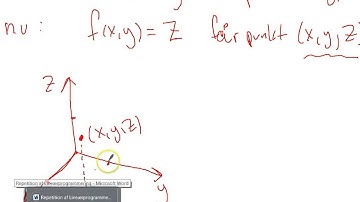 lineær programmering niveaulinjer