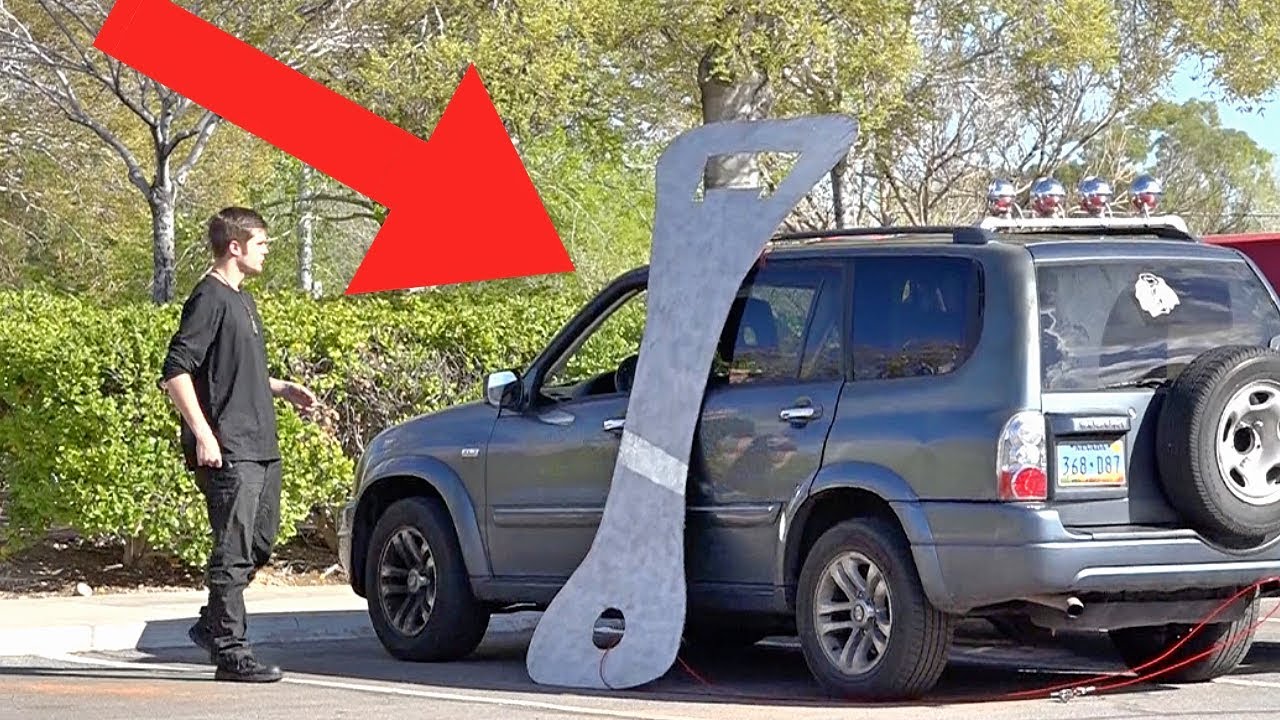 funny car pranks revenge