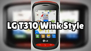 Photos of the LG T310 Wink Style