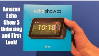 Amazon Echo Show 5 (2nd Generation, 2021) Unboxing and First Look