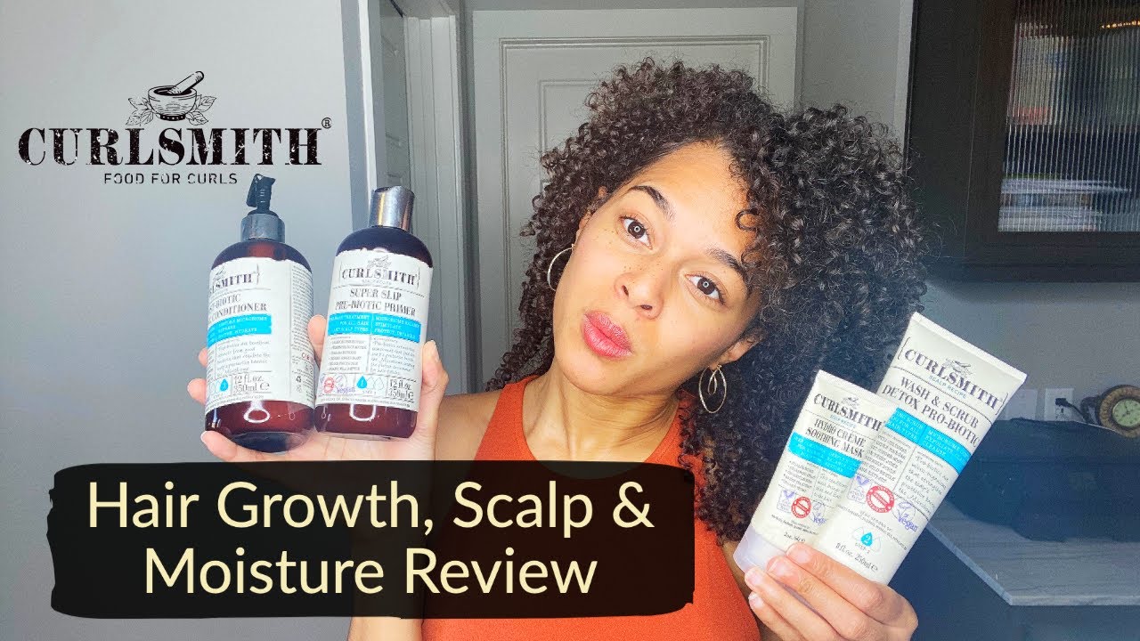 CurlSmith Scalp Recipe Curly Hair Product Review for Hair Growth and ...