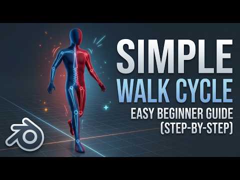 Blender Walk Cycle Tutorial  | Beginners