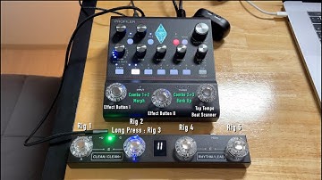 Kemper Profiler Player / M-Vave Chocolate MIDI Foot Controller   Game Guitarist