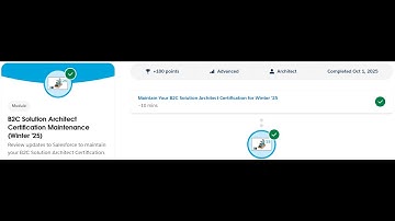 Maintain Your B2C Solution Architect Certification for Winter ’25