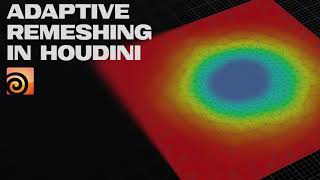 Famous Adaptive Remeshing in Houdini - Quick Tip Wealth