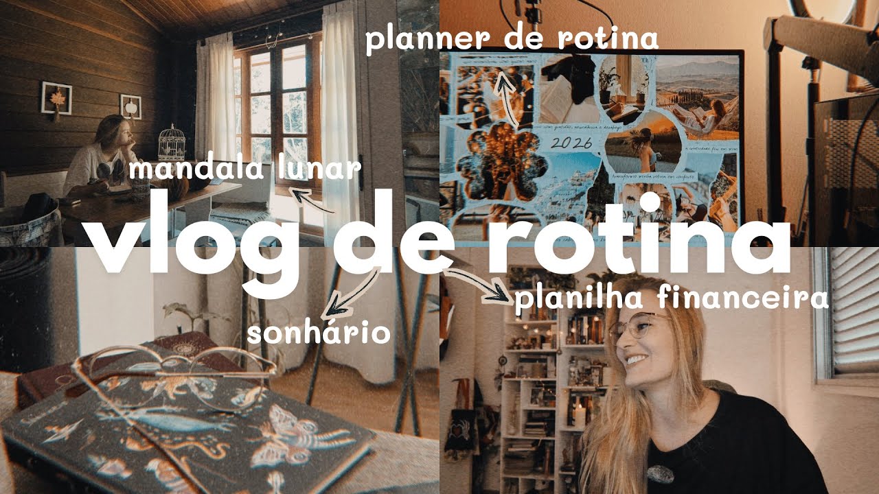 vlog: como estou me organizando nesse começo de ano ✨✍️